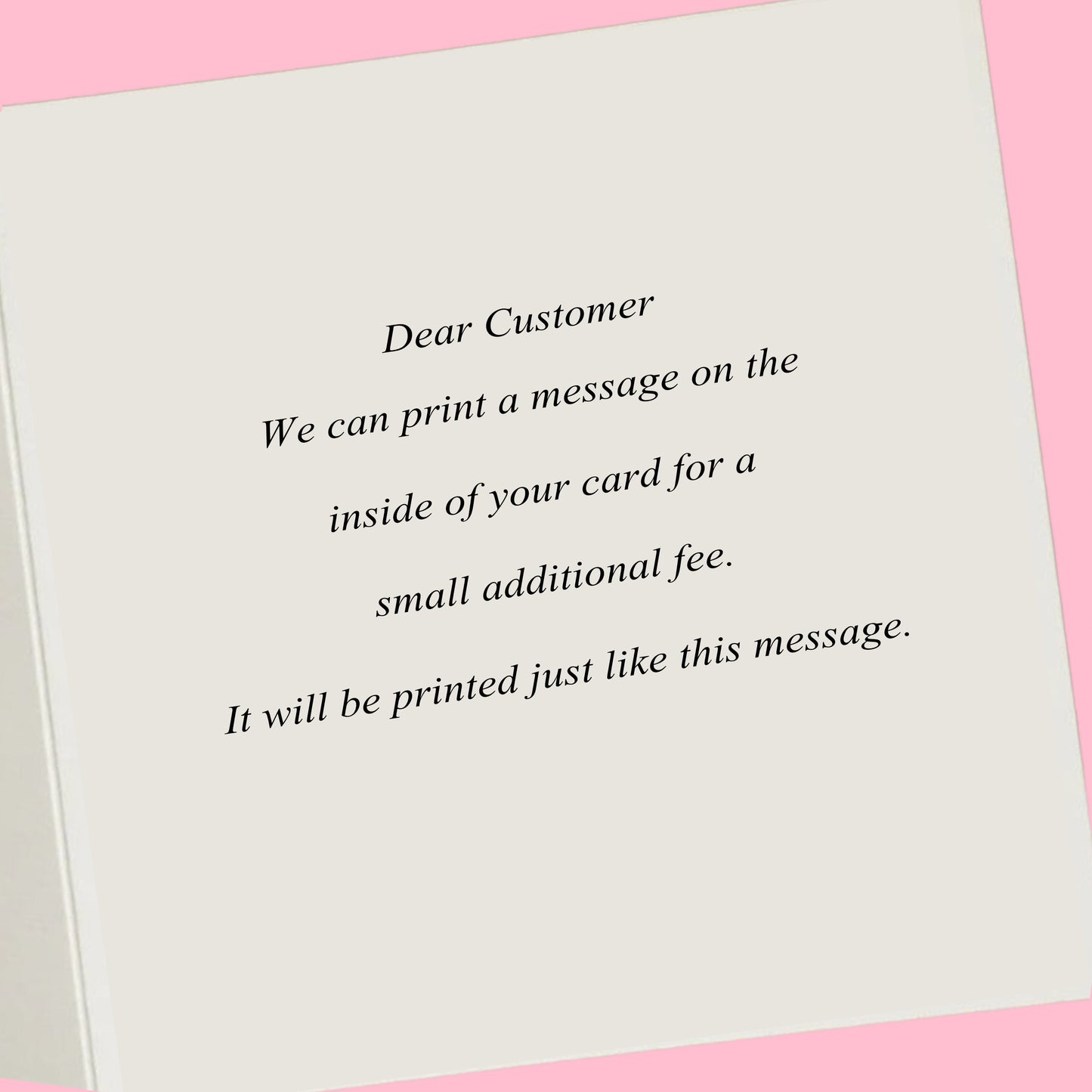 Personalised Baby Shower Card