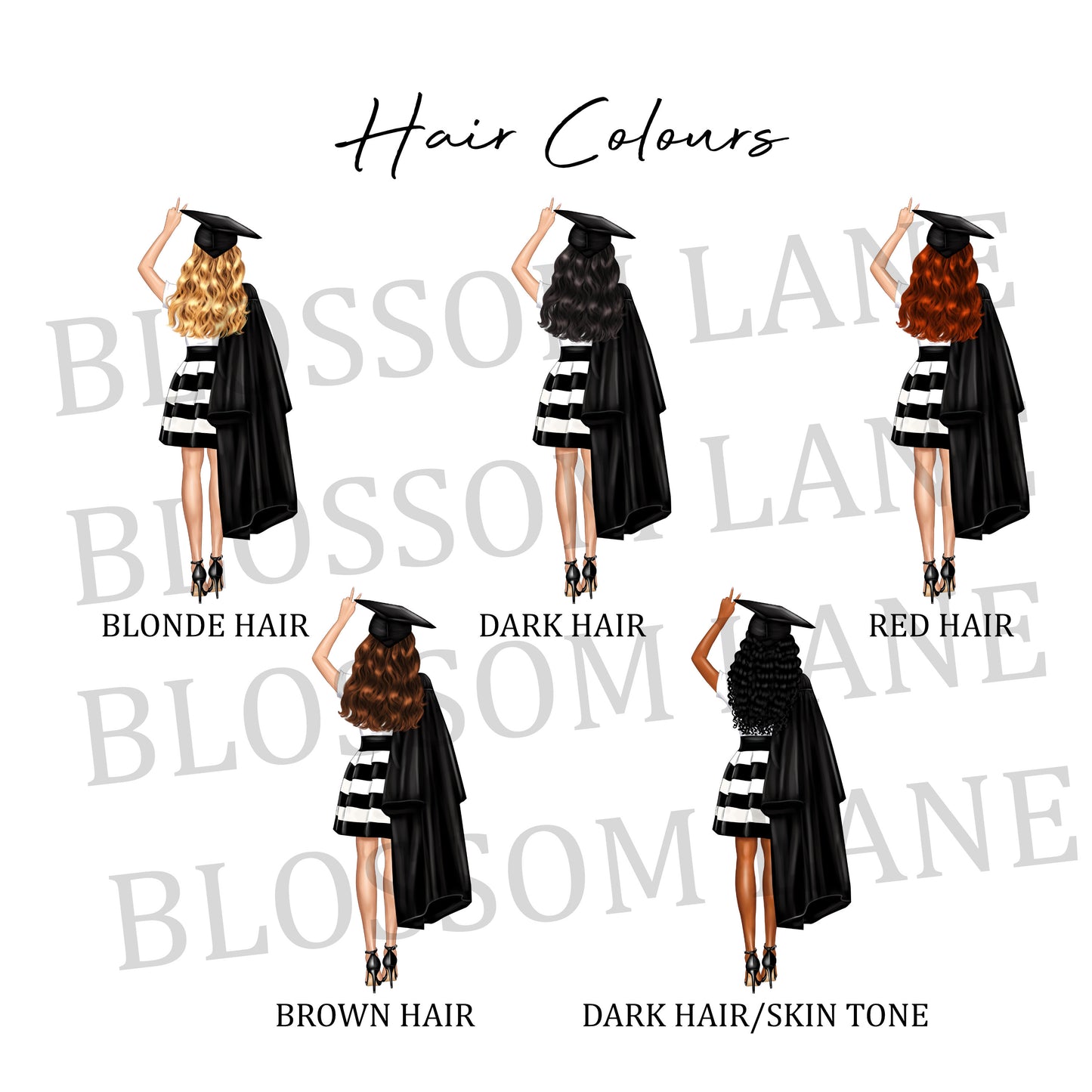 Personalised Female Congratulations on your Graduation Card
