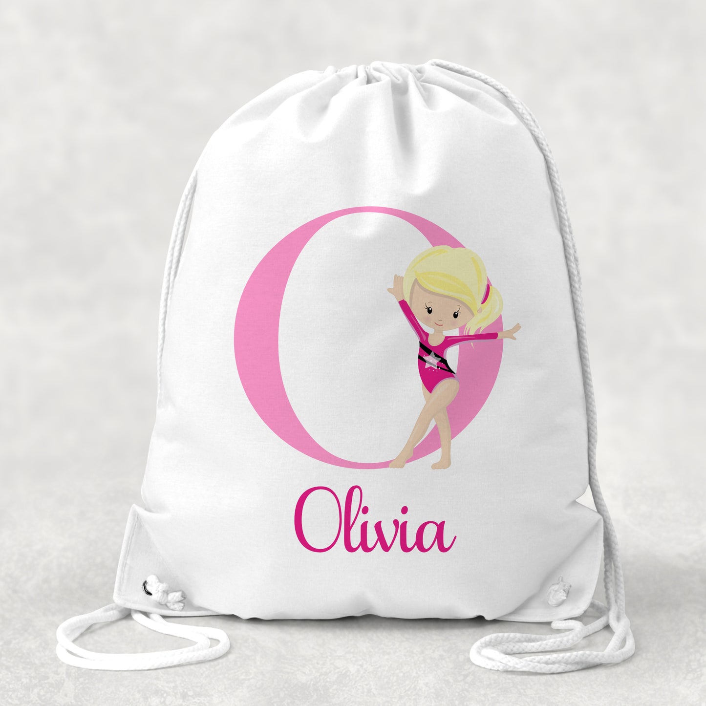 Pesonalised Girl's Gymnastics Bag