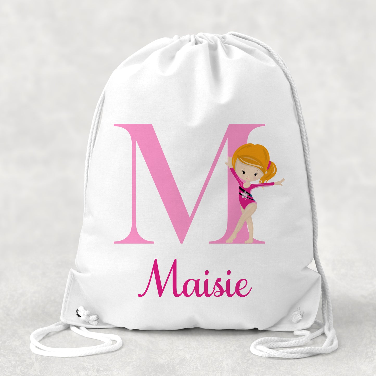 Pesonalised Girl's Gymnastics Bag