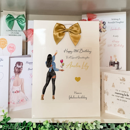 Personalised Birthday Gift Bag For Her