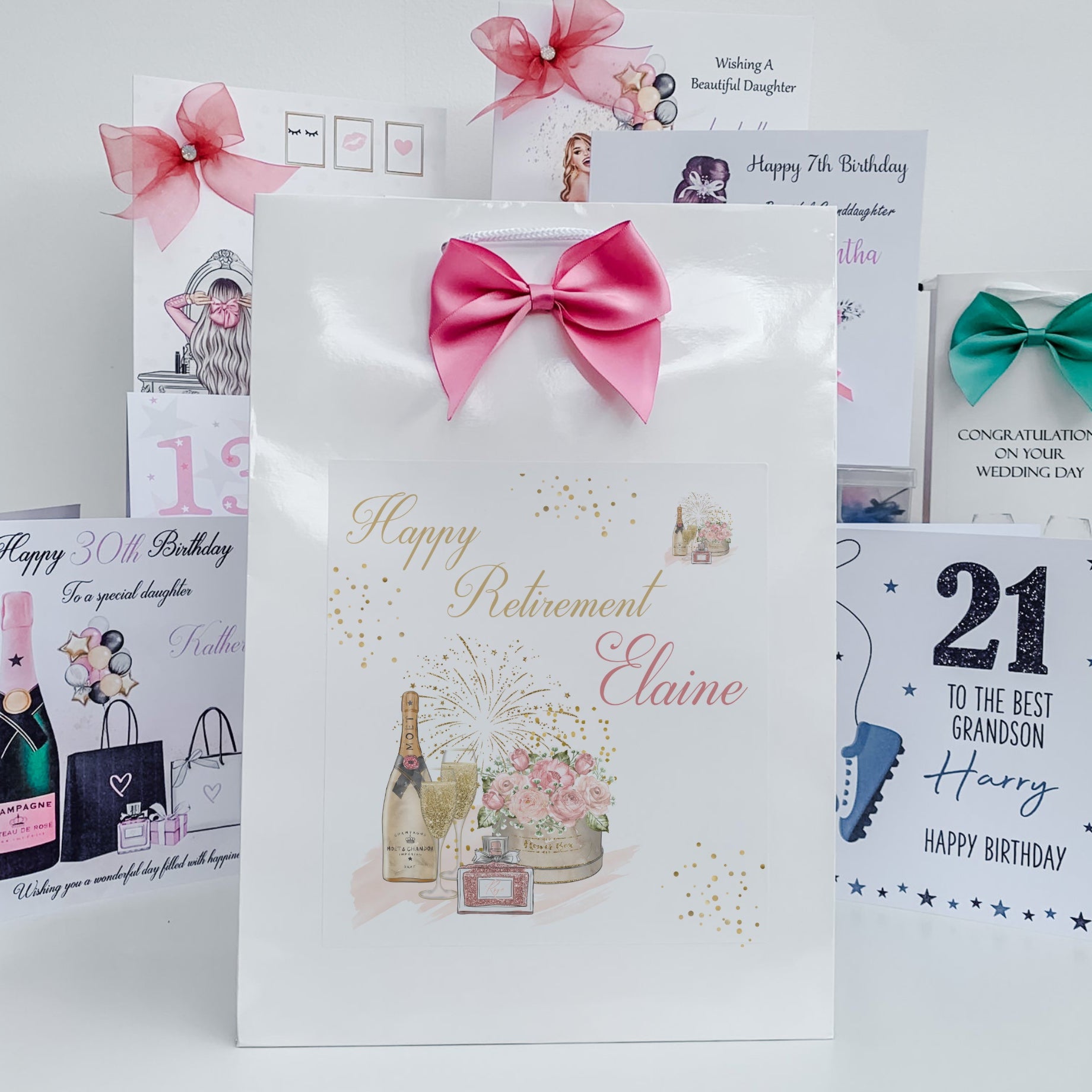 Perfume Shop Personalised Ribbon Personalised Perfume Bottles