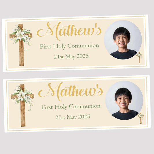 First Holy Communion Party Banner
