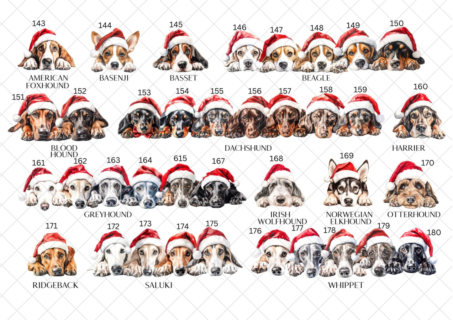 Personalised Christmas Dog Kennel Hanging Ornament – Choose Your Breed