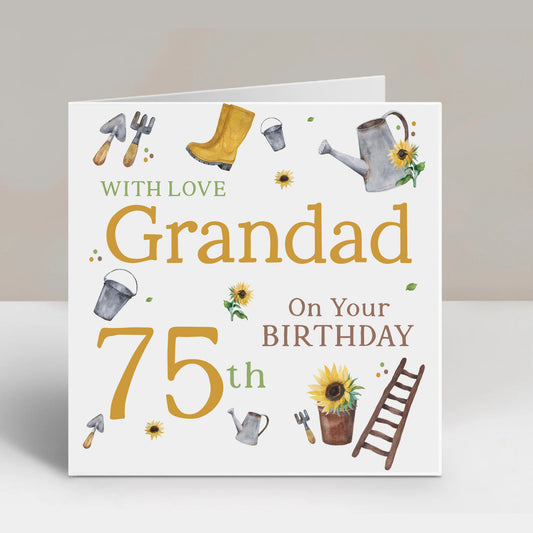 Personalised Gardening Lover Birthday Card – Custom Card for Green Thumb Adults