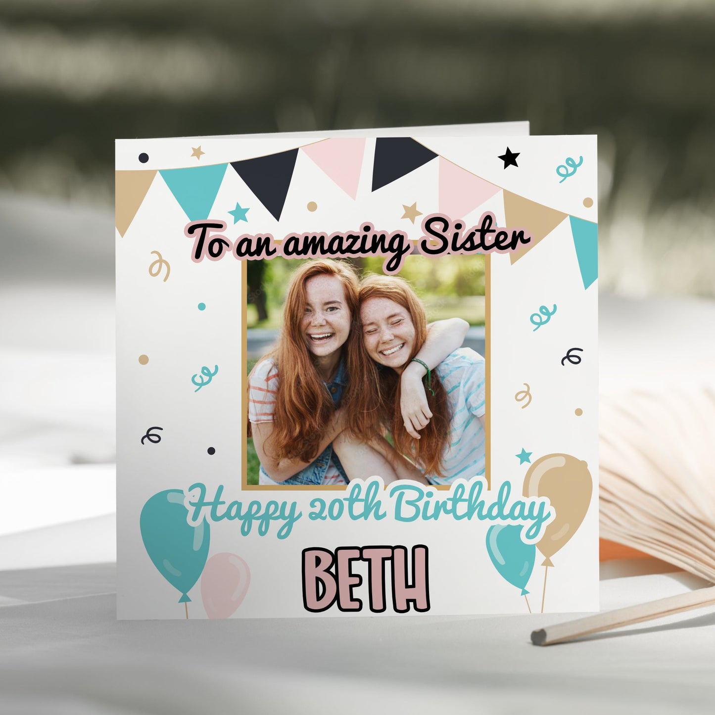 Personalised Photo Birthday Card