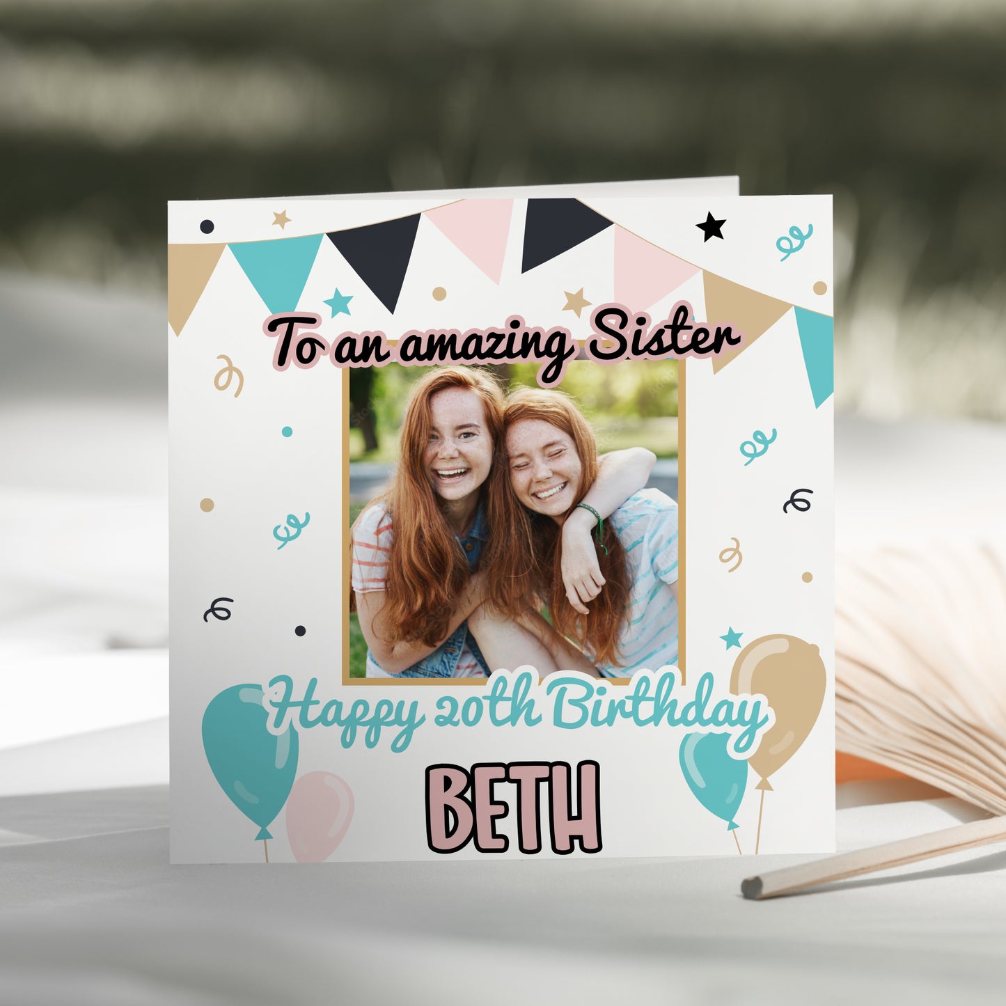 Personalised Photo Birthday Card