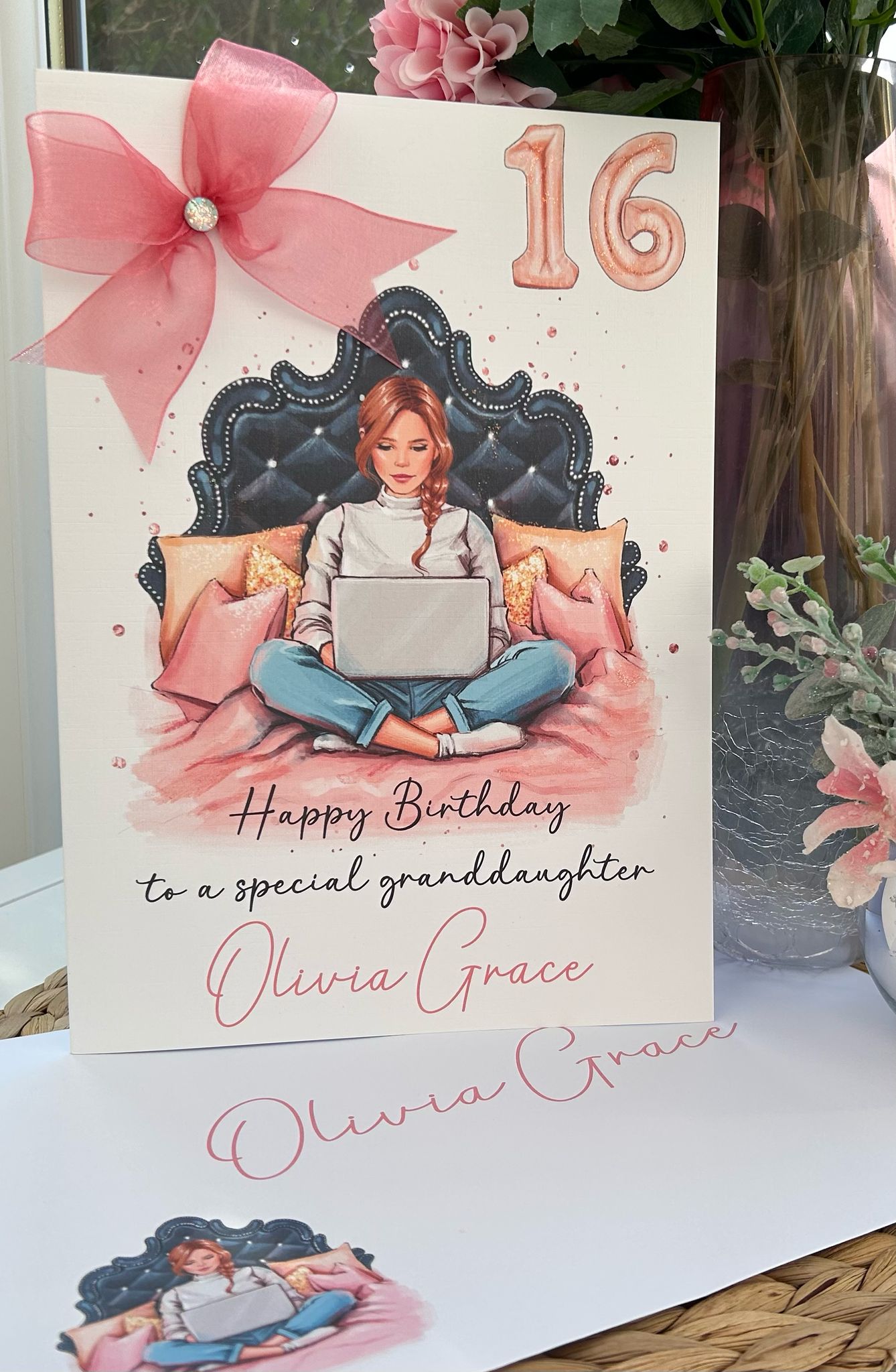 Luxury Large A4 Birthday Card For Her