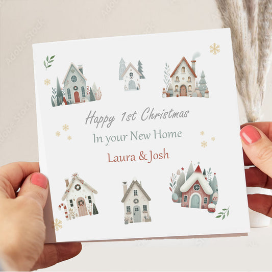 First Christmas Card in your New Home