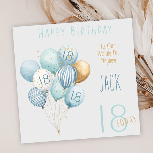 Personalised Birthday Card For Him