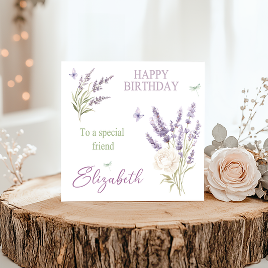 Personalised Birthday Card For Her