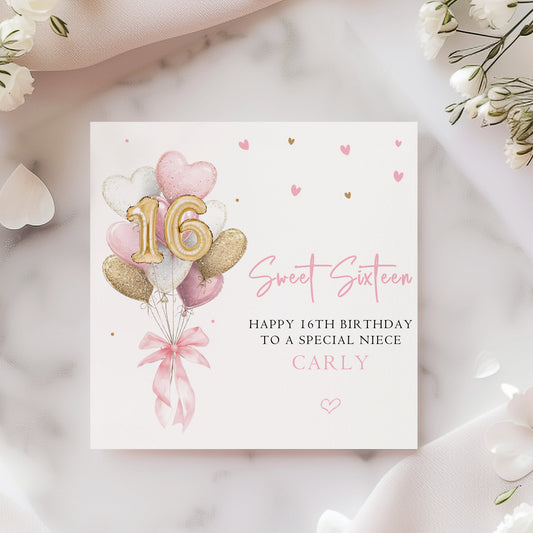 Personalised Birthday Card For Her