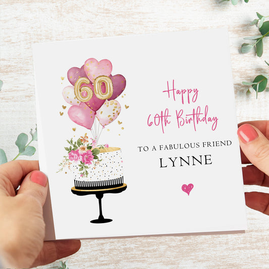 Personalised Birthday Card For Her