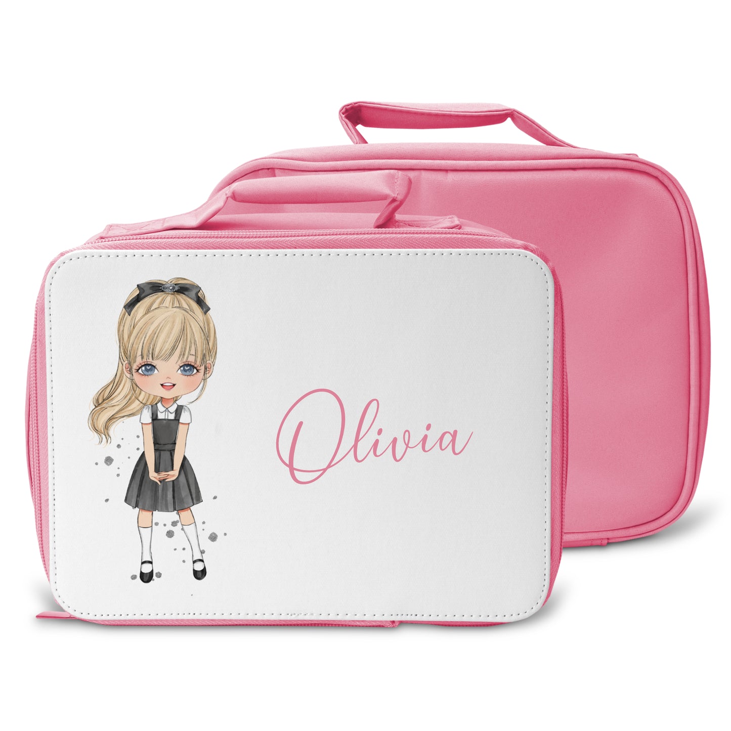 Personalised Girl's School Water Bottle