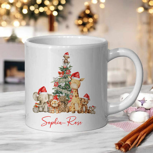 Children's Christmas Mug - 6oz Polymer Unbreakable Mug