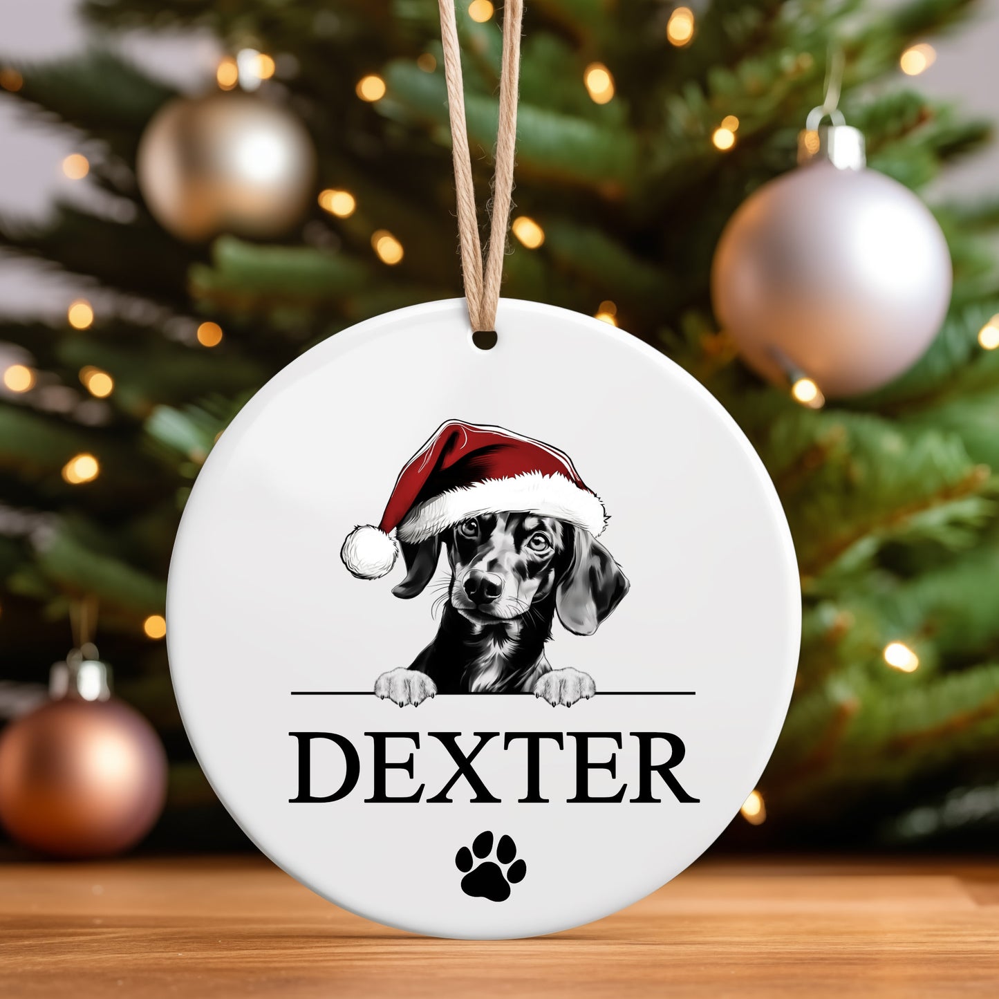 Personalised Christmas Santa Sack for Dogs, Custom Dog Treat Sack Over 100 Breeds