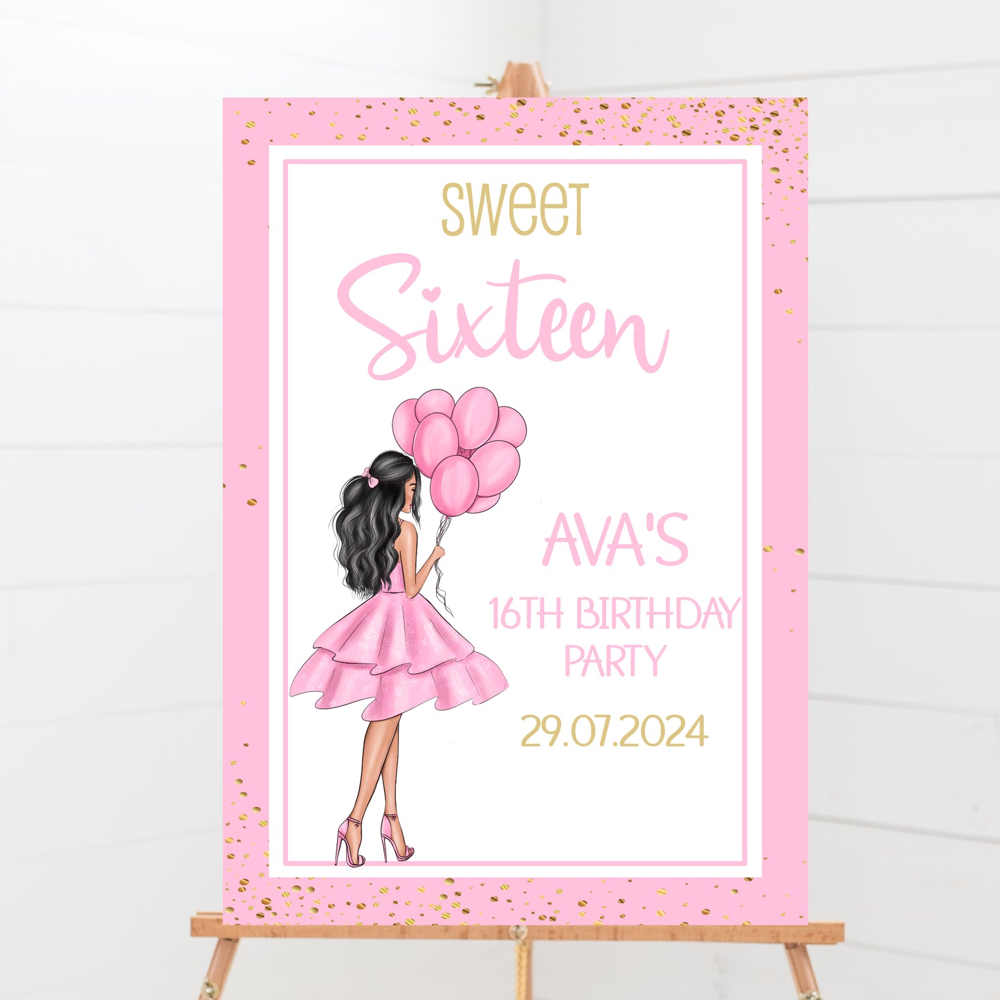 Personalised Birthday Party Welcome Sign
