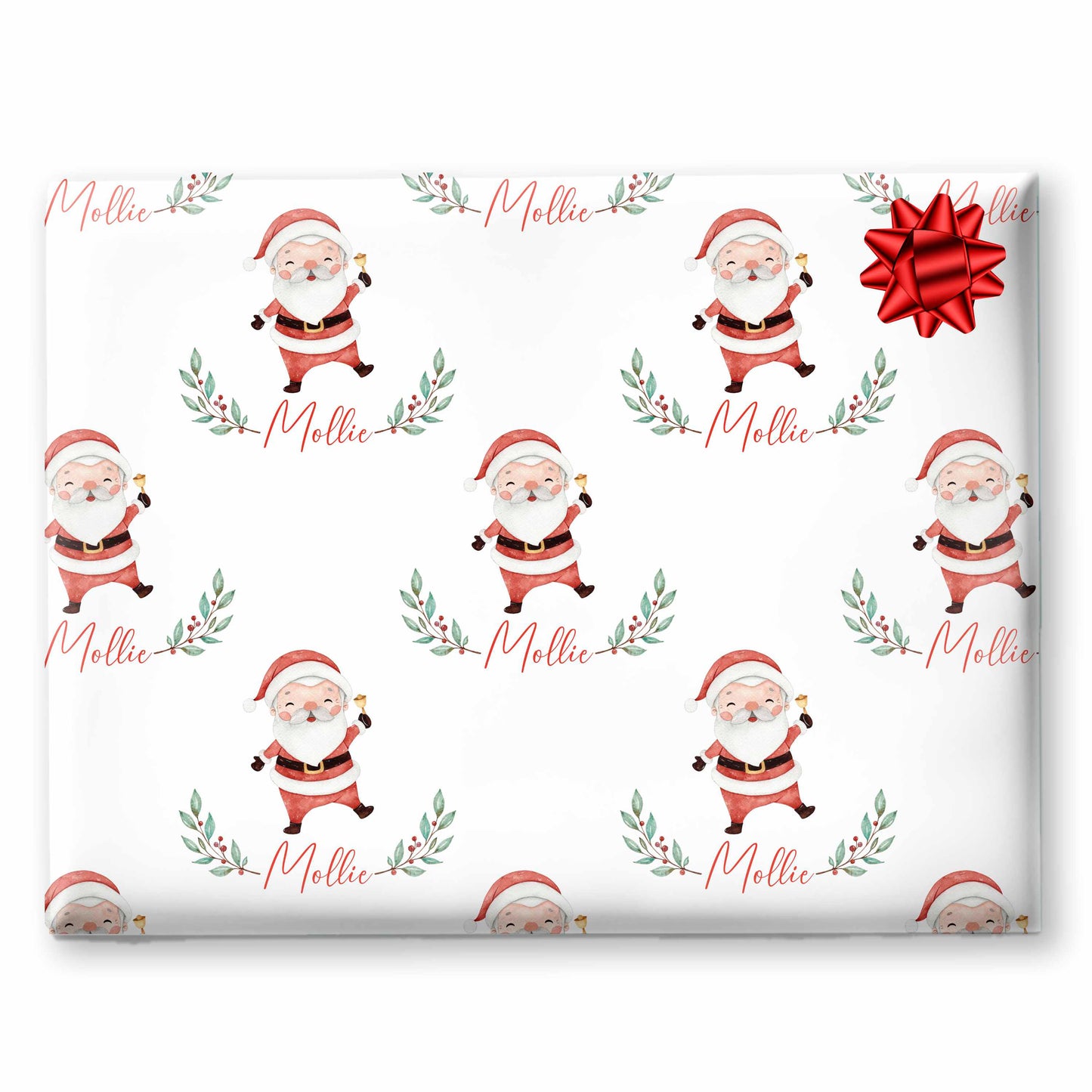 Christmas Wrapping Paper Gift Wrap For Children Santa Claus