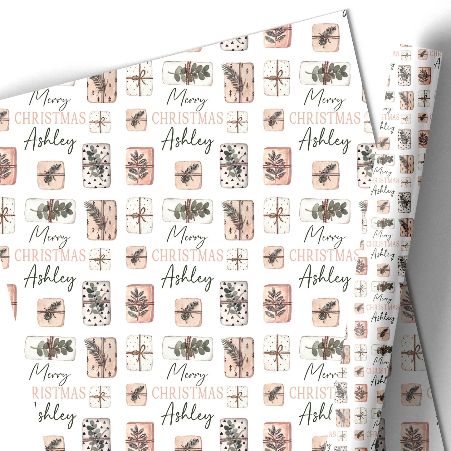 Christmas Gift Wrapping Paper – Personalised Gift Wrap Roll - Christmas Presents