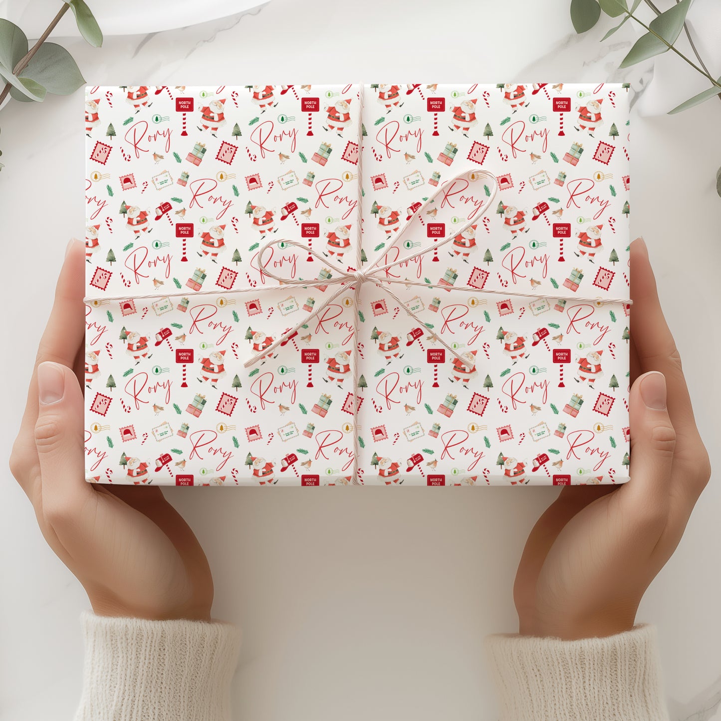Christmas Gift Wrapping Paper – Personalised Gift Wrap Roll - Christmas Letters to Santa