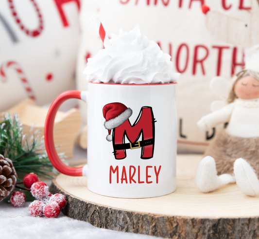 Personalised Christmas Mug, Stocking Filler, Christmas Eve Box, Hot Chocolate Mug