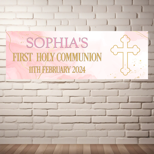 a white brick wall with a sign that says sophia's first holy