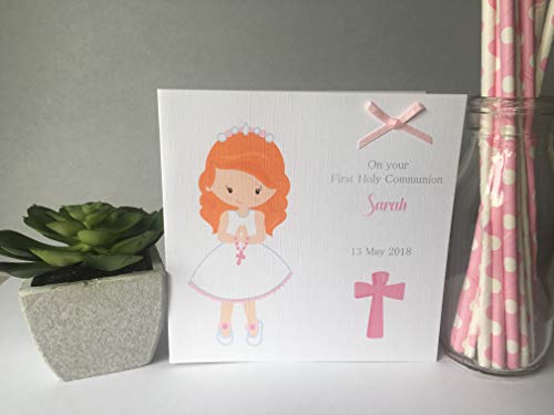 Personalised First Holy Communion Card