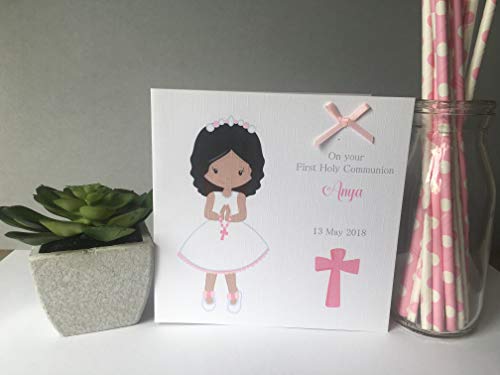 Personalised First Holy Communion Card