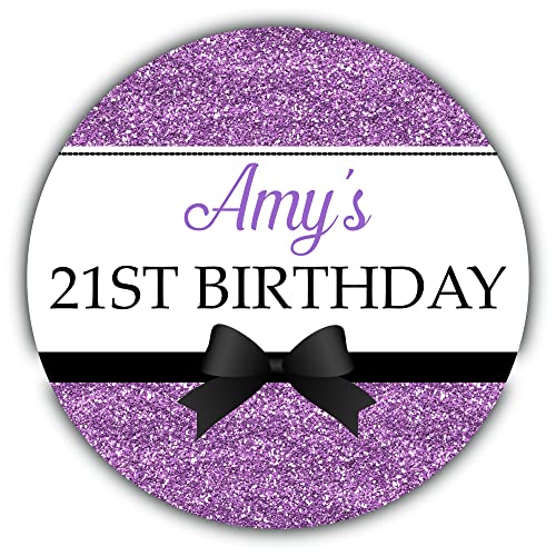 Personalised Birthday Party Stickers for Favours Party Bags