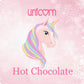 Christmas Stickers for Unicorn Hot Chocolate Cone Gift Crafts Favours