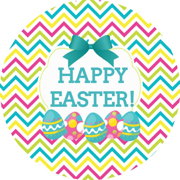 Matt Easter Stickers for Crafts