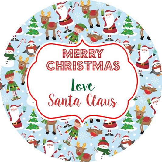Personalised Christmas Stickers