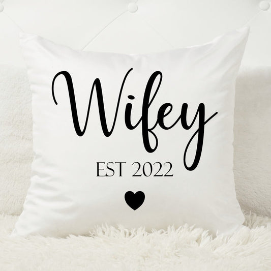 Personalised Hubby Cushion