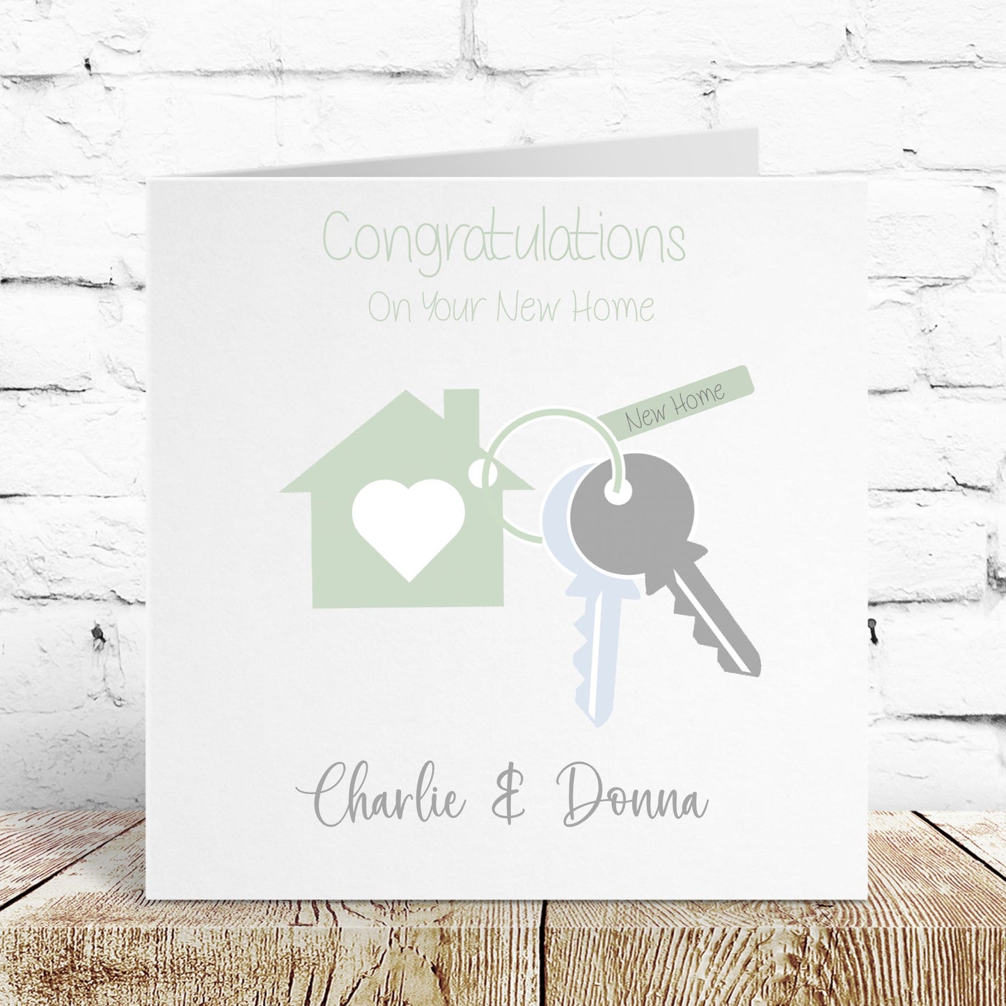 Personalised Congratulations New Home Card