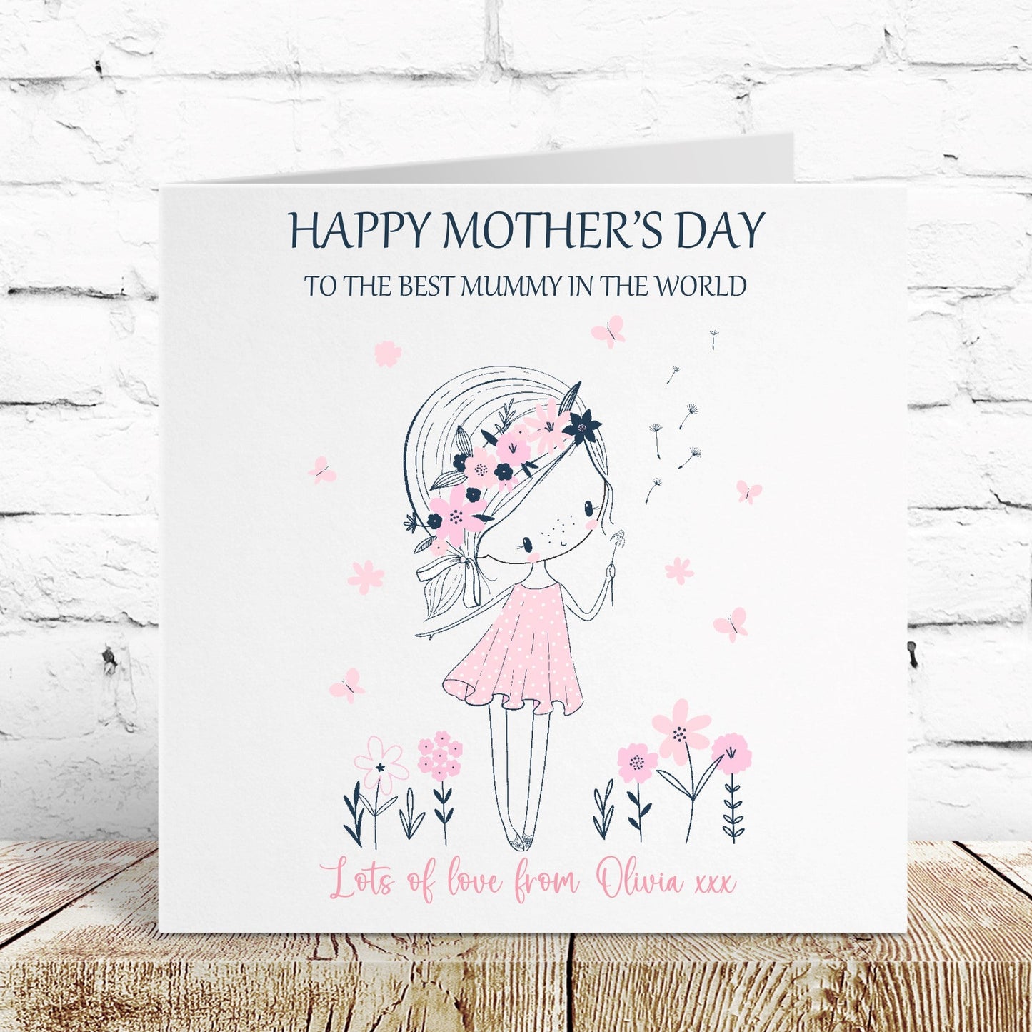 Personalised Mother's Day Card