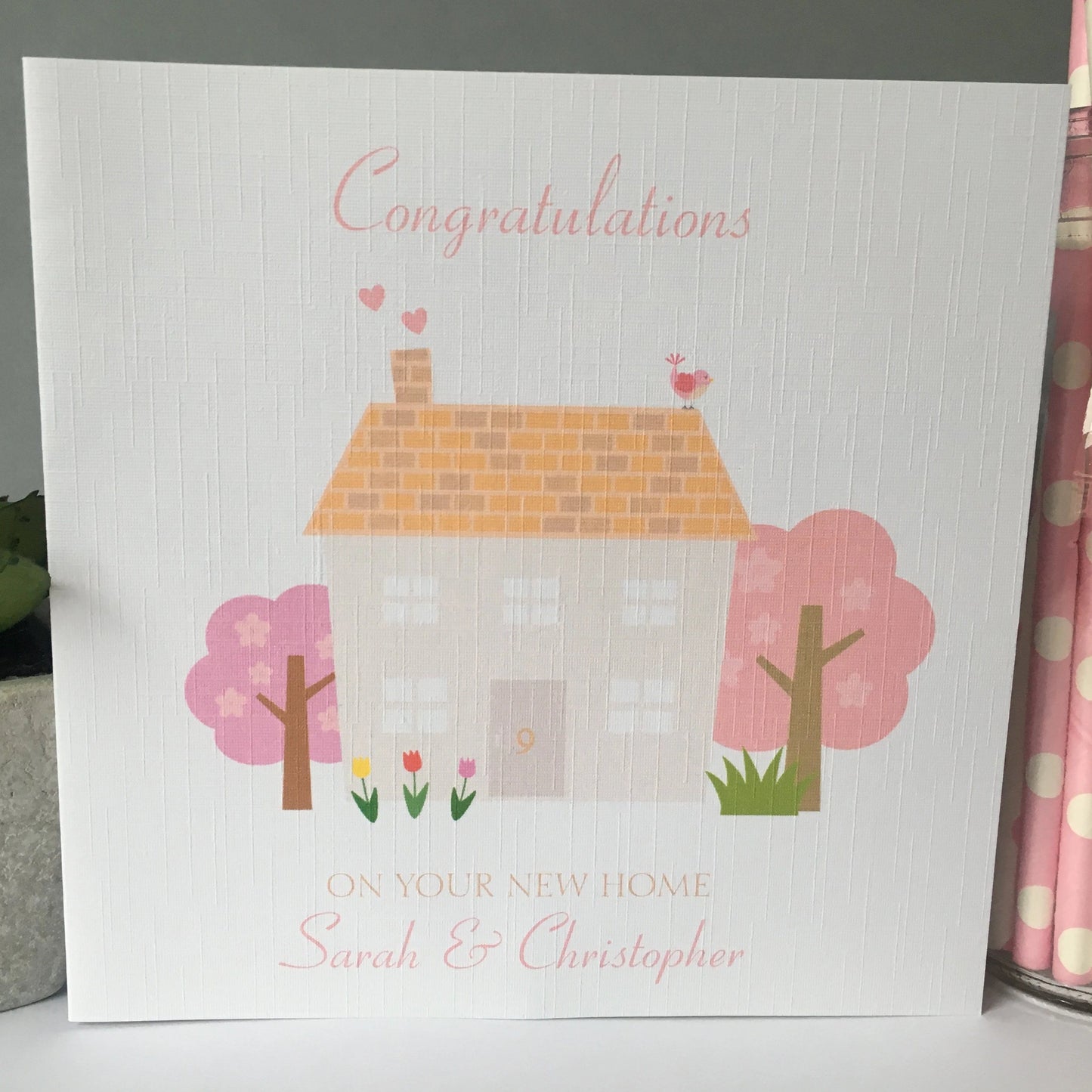 Personalised Congratulations New Home Card