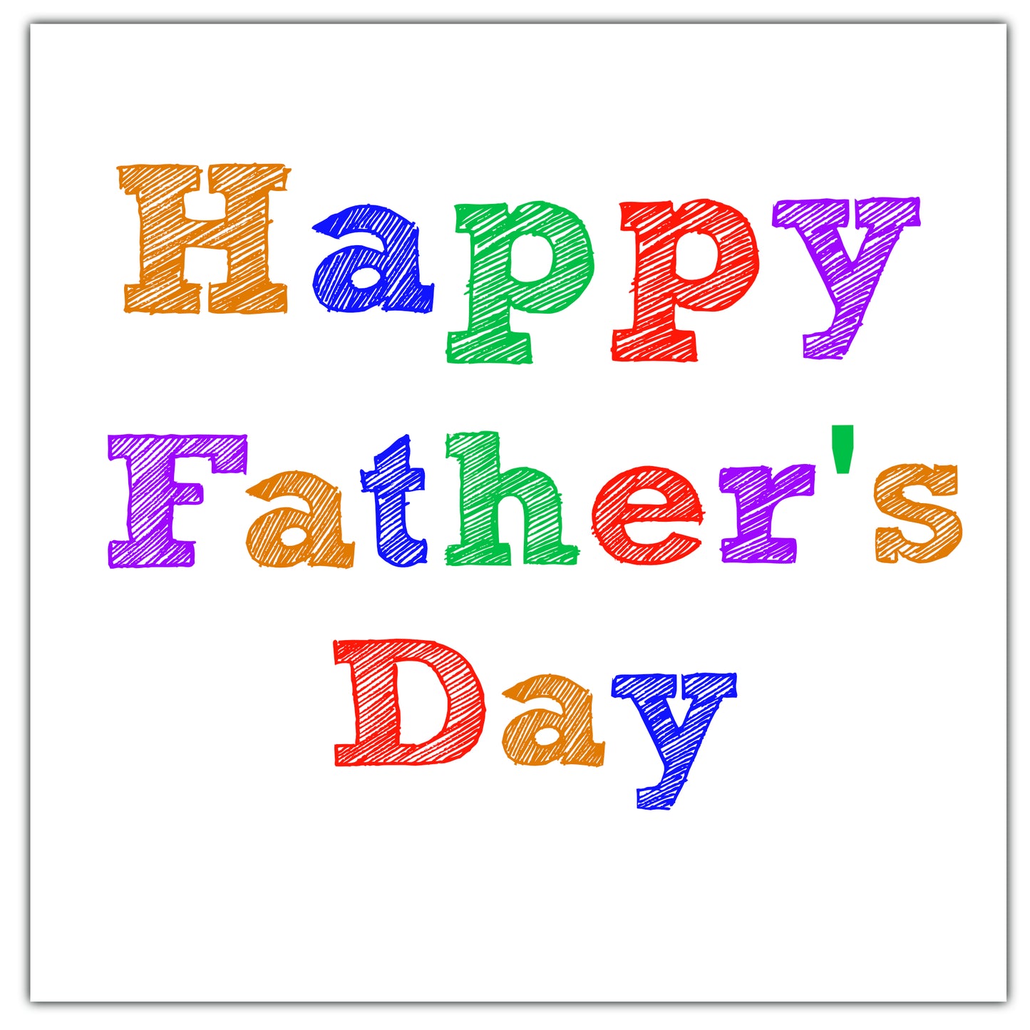 Happy Father's Day Stickers
