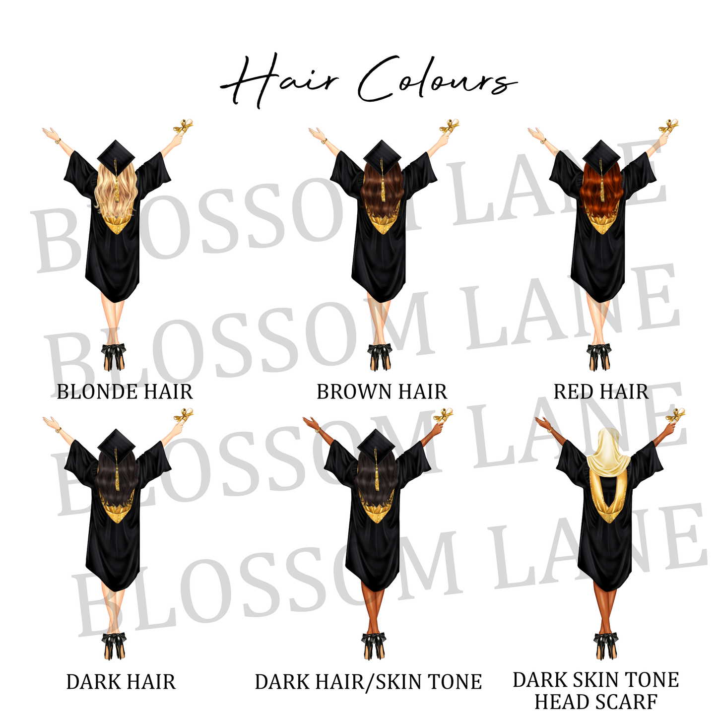 Personalised Female Graduation Card Congratulations
