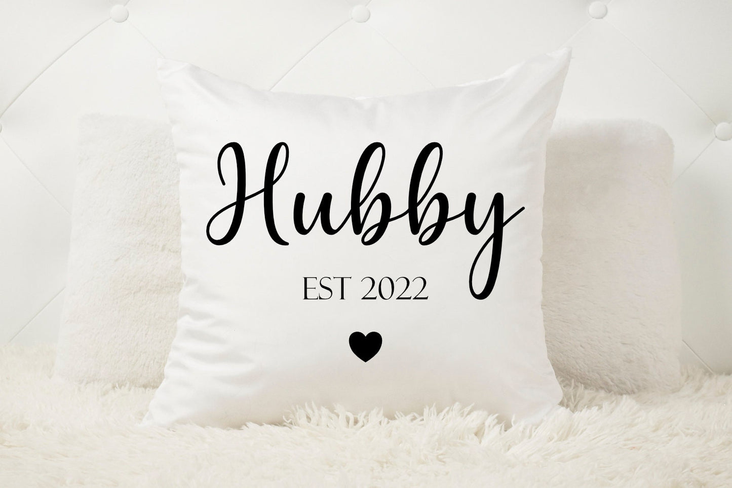 Personalised Hubby Cushion
