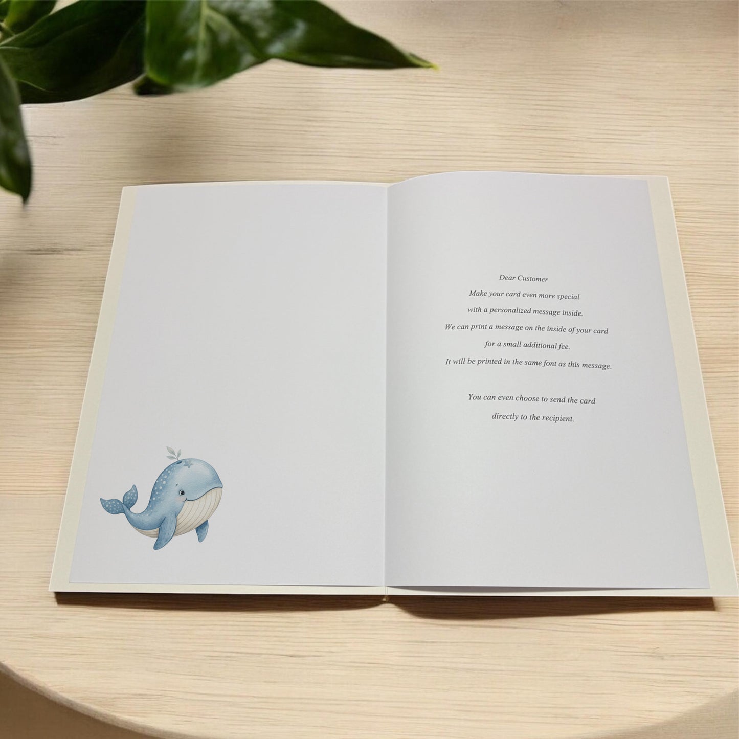 Personalised Birthday Card – Under the Sea Design
