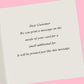 Personalised Wedding Thank You For Being My Bridesmaid Card LGBTQ