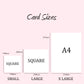 Large A4 Personalised Birthday Card Female Girls Champagne Gifts Shoes