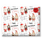 Personalised Christmas Wrapping Paper, Santa Gift Wrap