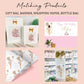 Personalised Female Girl's Birthday Card Girl Balloons
