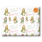 Childrens Gift Wrap Wrapping Paper, Cute Dinosaurs, Personalised Boys and Girls Paper, Gift Wrap for Him Her