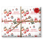 Personalised Christmas Wrapping Paper, Baubles Festive Gift Wrap