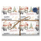 Childrens Gift Wrap Wrapping Paper, Cute Bears, Personalised Boys and Girls Paper, Gift Wrap for Him Her