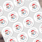 Personalised Christmas Stickers for Hot Chocolate Gift Wrap Label