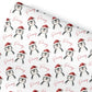 Personalised Christmas Wrapping Paper, Penguin Gift Wrap Kids