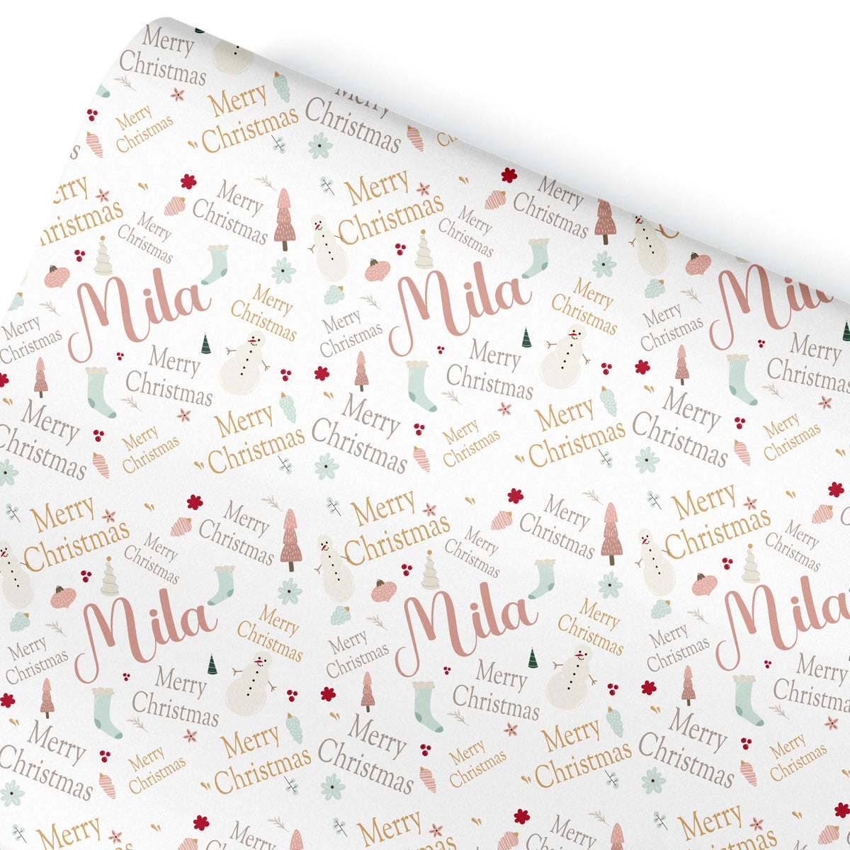 Personalised Gift Wrap | Personalised Christmas Wrapping Paper | Personalised Gift Wrap | Fun Gift Wrap |